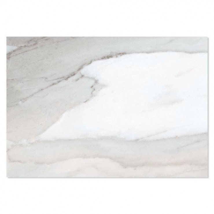 Marmor Klinker Apuan Bianco Vit 44x66 cm-1